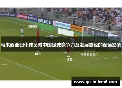 马来西亚归化球员对中国足球竞争力及发展路径的深远影响